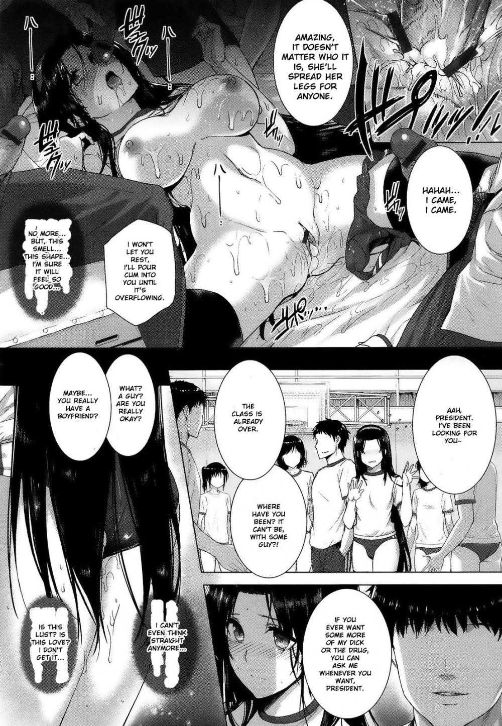 Hentai Manga Comic-Black Rubbers-Chapter 7-8